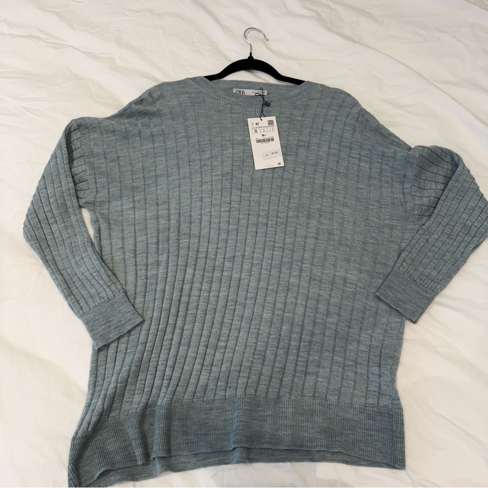 NWT Zara Ribbed Knit Set